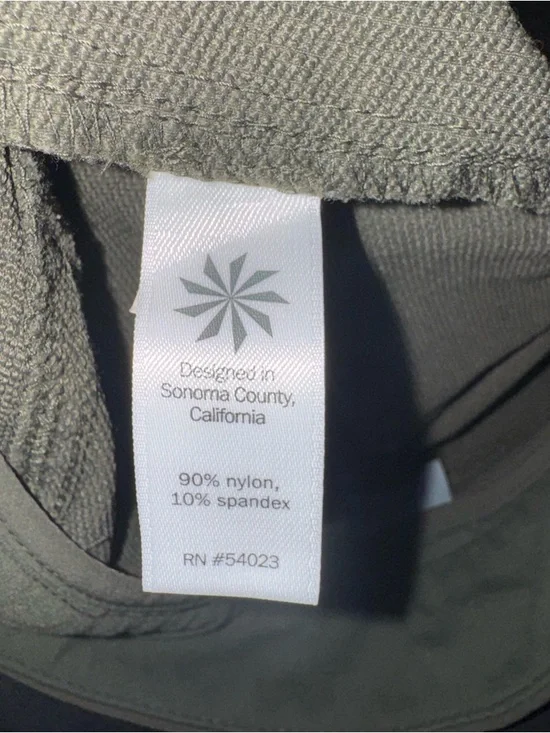 Athleta Women’s Size 8 Olive Green Hiking Pants Nylon Stretch Outdoor - Picture 6 of 10